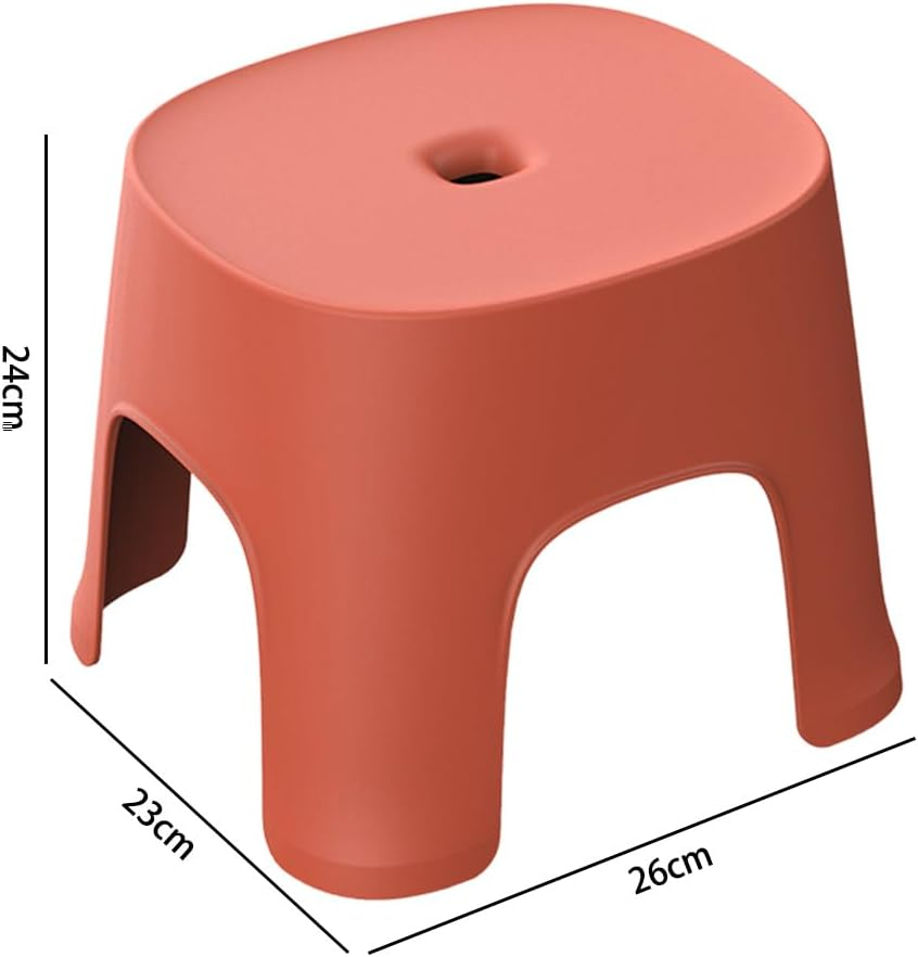 Multi-Use Step Stool / Shower Seat ,Plastic Seat for Home & Step Stool ,Foot Stool for for Home, Office, Garage Stools Laundry Bathroom