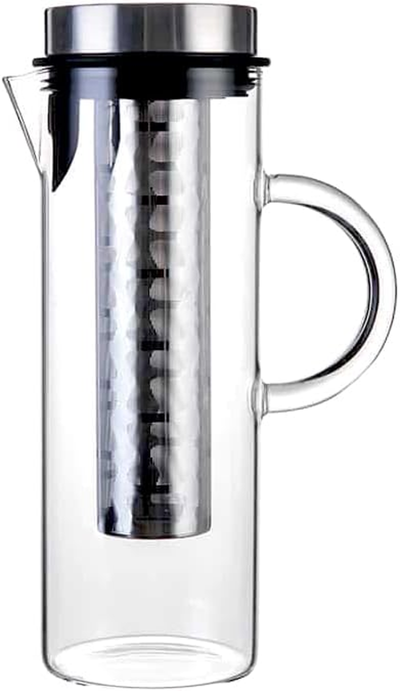 Mr Towels Deluxe Cold Brew Coffee Maker with Removable Stainless Steel Filter (Stainless Steel 44Oz/1300Ml/1.4Qt) image number 4