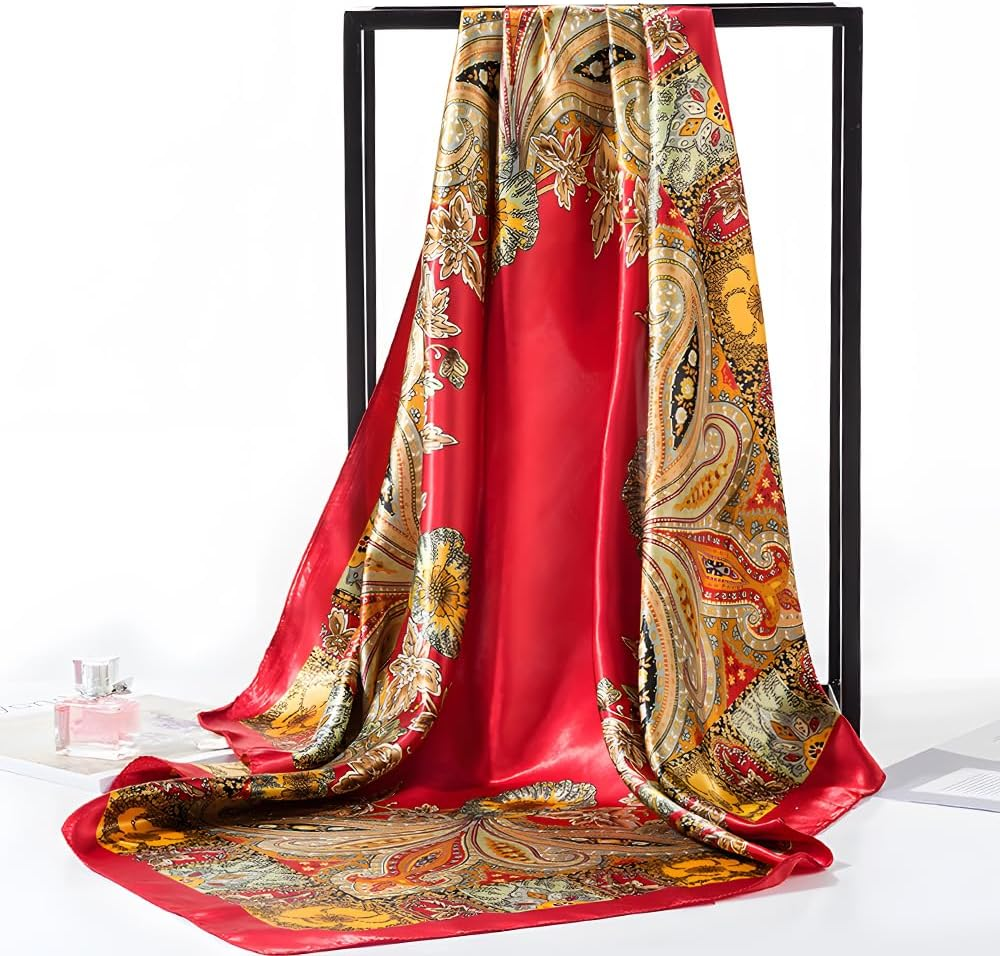 Fayrvind 6 Pcs Pirate Costume Women,Including Pirate Headscarf, Eye Patch,Necklaces, Bracelets, Earrings and Belts Costume Accessories for Halloween,Party image number 4