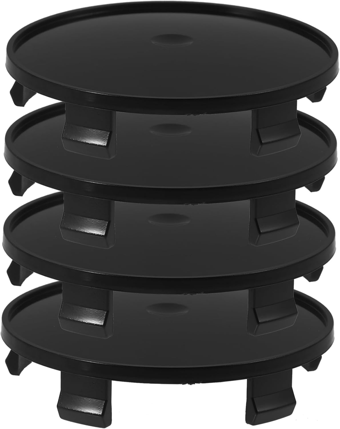 Vaguelly 4Pcs Car Wheel Hub Caps Replacement Automotive Tire Hub Covers for Vehicle Tyre Accessories image number 4