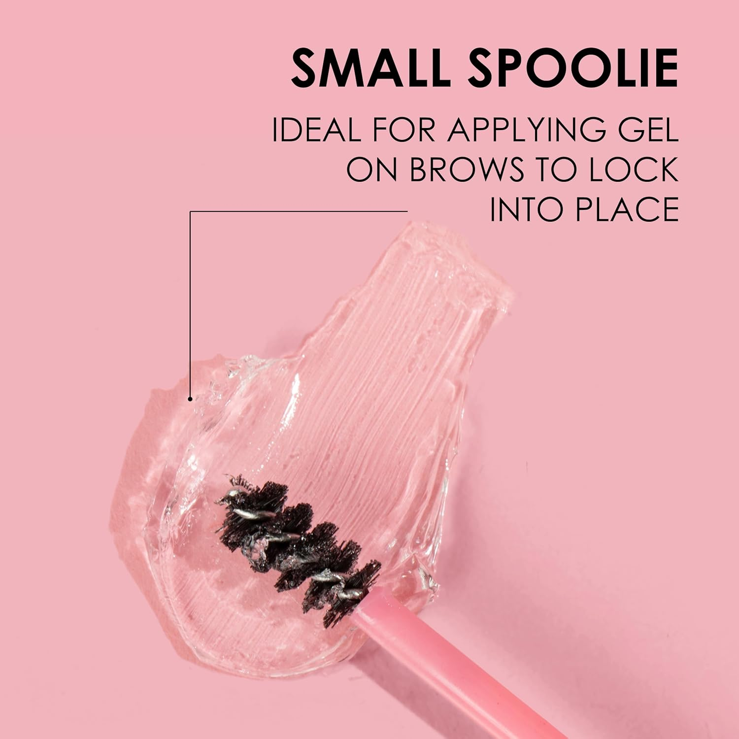 JAPONESQUE Dual Ended Lash & Brow Tool &ndash; Eyelash Separator & Eyebrow Brush Spoolie, 2Pk, 24Ct image number 3