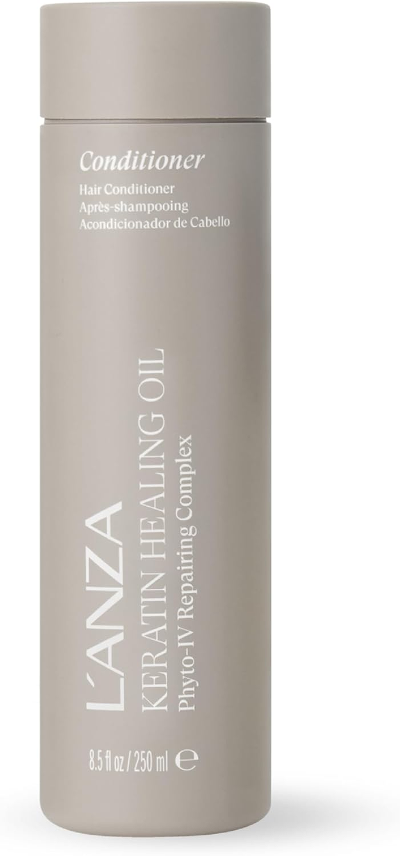 L'ANZA Keratin Healing Oil Shiny Conditioner for Damaged Hair (250 Ml), Nourishes, Repairs, Shine & Strength for a Silky Look, Sulphate Free, Paraben Free, Gluten Free, Hair Conditioner
