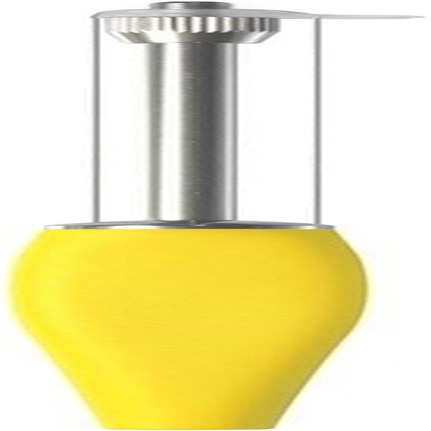 Osti Original (Yellow) Cheese Slicer Double Wire Stainless Steel Cutter for Thin and Thick Slices, for Semi-Hard and Semi-Soft Block Cheese Dishwasher Safe Danish Design, One Unit of 9IN