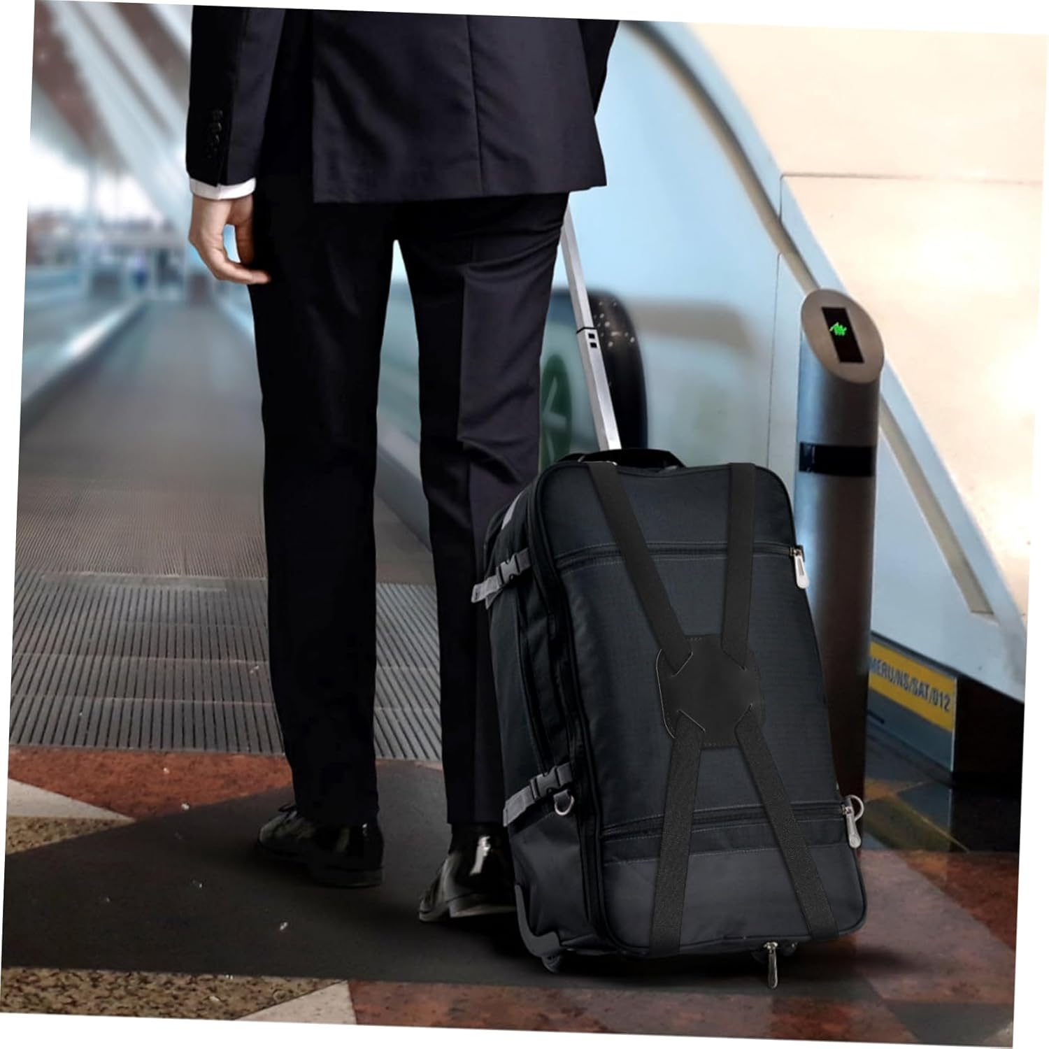 TEMPNAP Adjustable Suitcase Straps Luggage Straps for Suitcases Bag Luggage Polyester Belts Travel Attachment