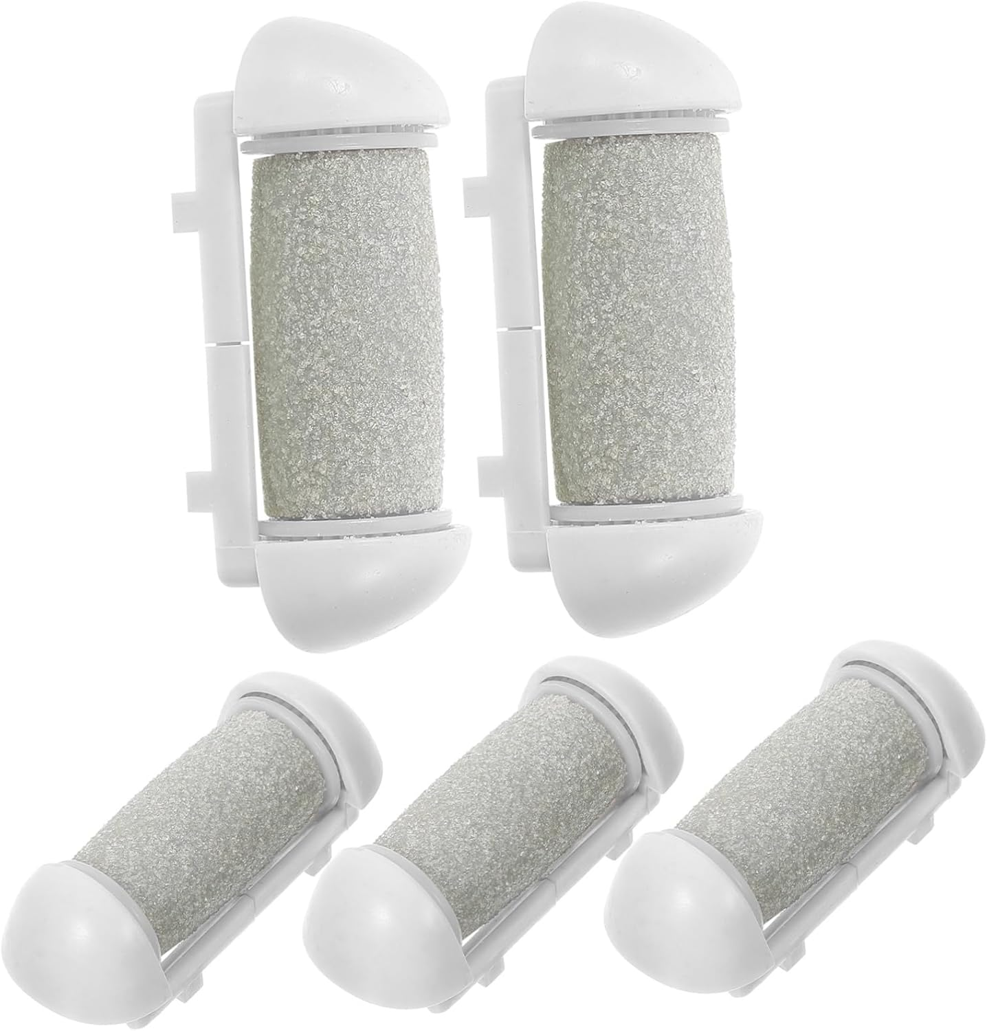 CANIGHT 5Pcs Electric Foot File Roller Heads Durable Replacement Tools for Easy Dead Skin Removal Compatible with Various Electric Foot Grinders
