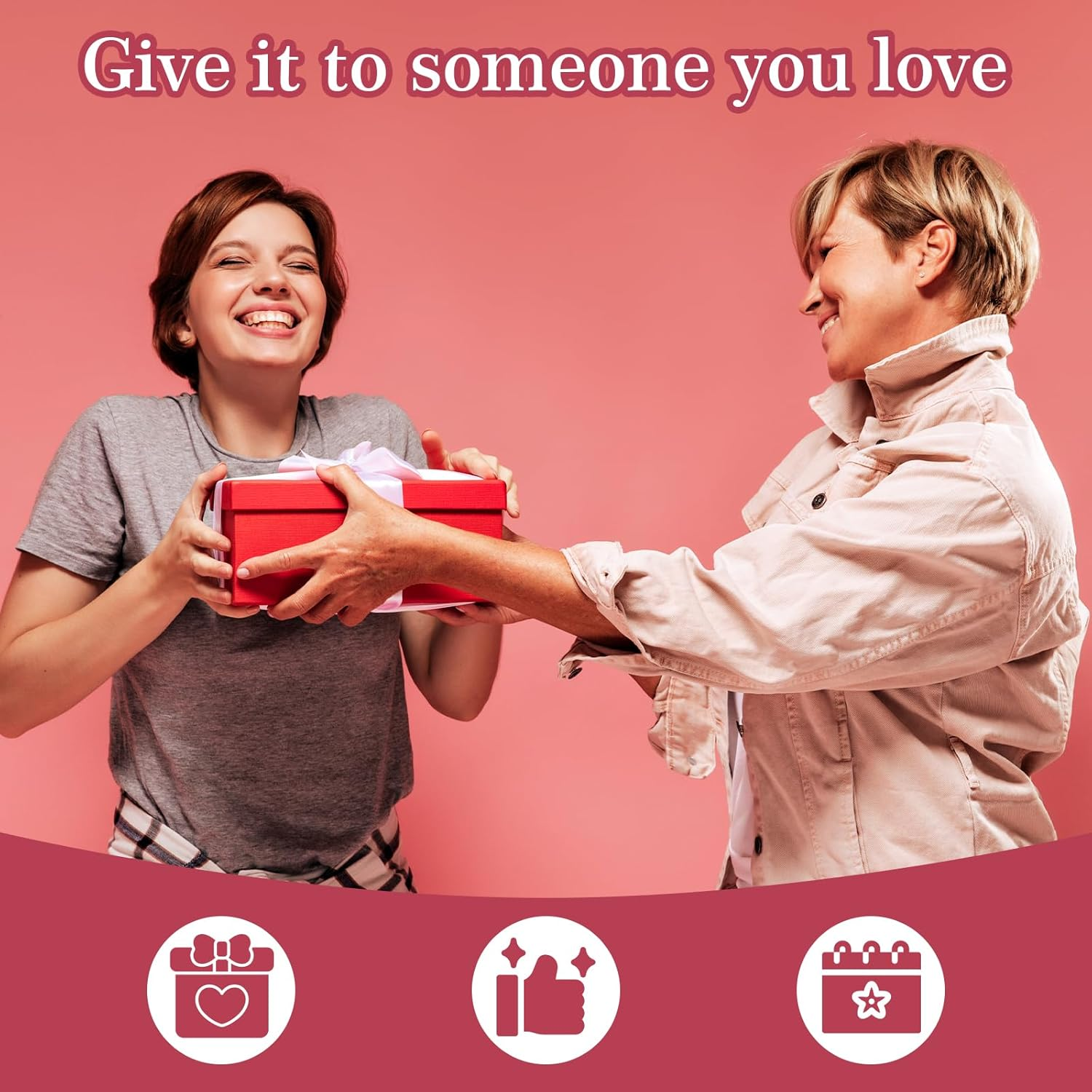 6PCS Cup Accessories Set for Stanley Cup 30Oz 40Oz Tumbler with Handle, Including Silicone Straw Topper Cover Cap and Boot, Spill Proof Stopper, Handle Charm, Initials Sticker(Pink) (Pink R) image number 2