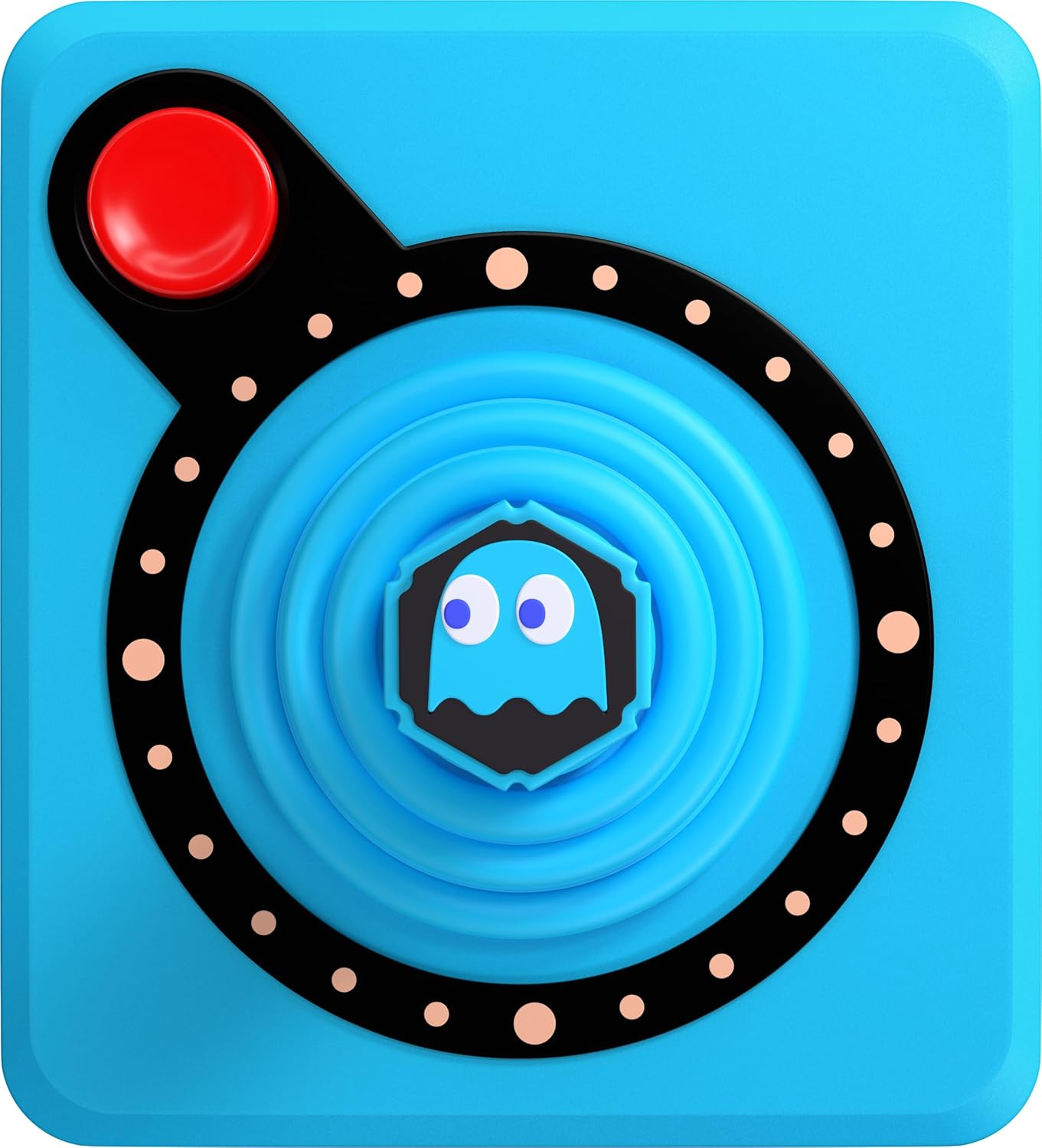 Pac-Man Atari CX40+ Wireless Joystick - Inky Edition - Blue image number 2