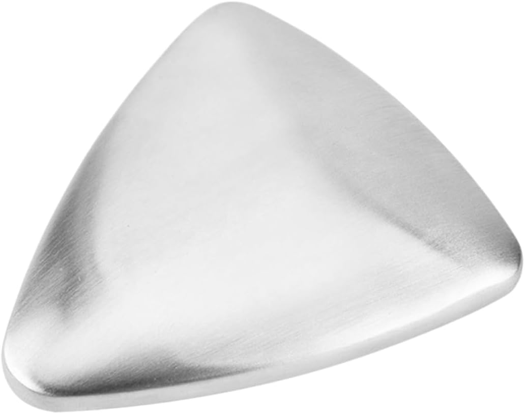 Anneome Seafood Soap Stainless Steel Kitchen Soap Triangle Odor Remover for Removing Odor in Kitchen