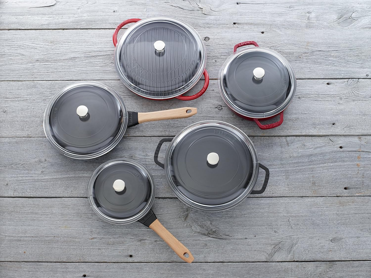 Staub 40501-023-0, Glass Lid, Transparent, 20 Cm image number 4