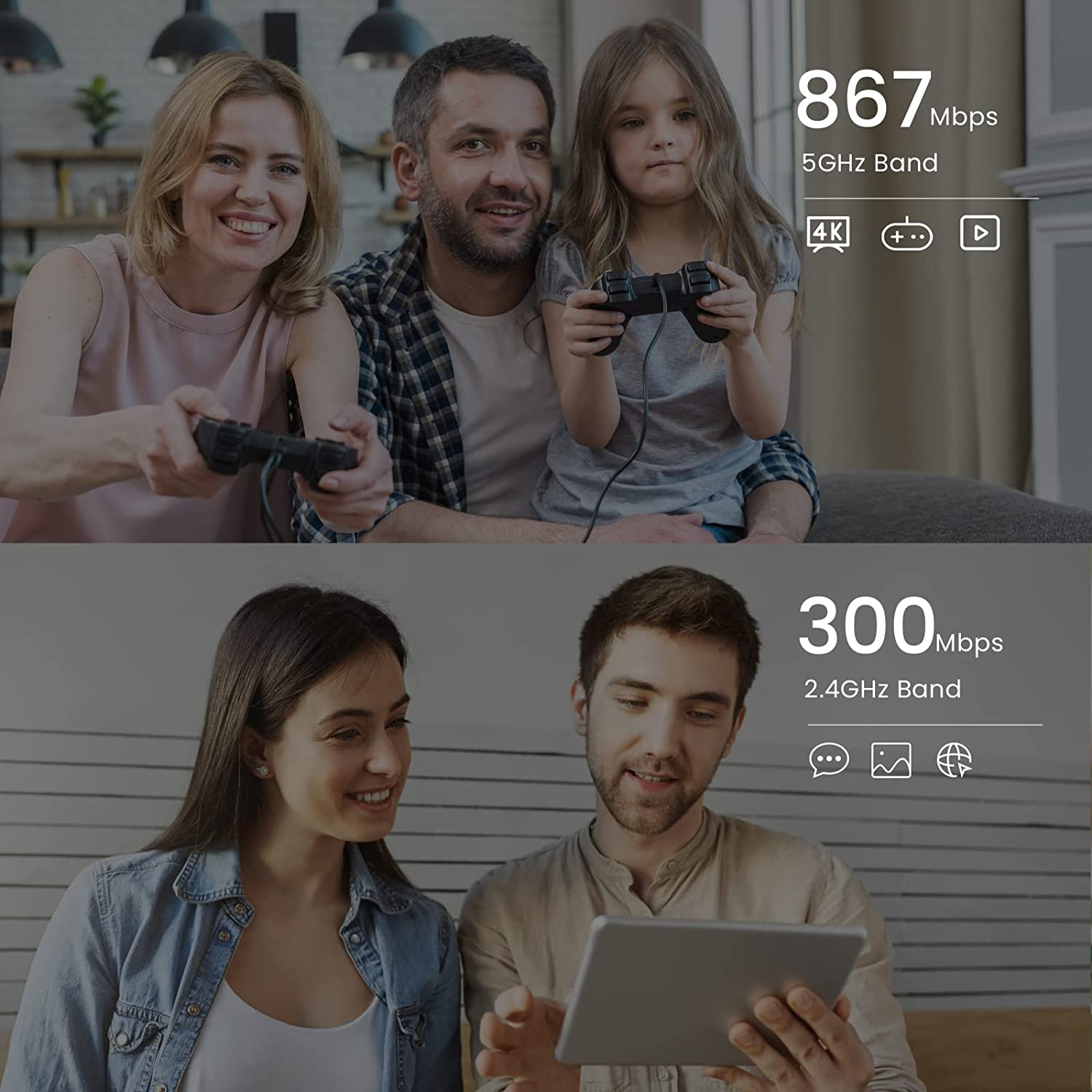 Tenda AC1200 Pcie Wifi Card &ndash; Dual Band Wireless Card with 2 X 5Dbi Detachable Antennas &ndash; Gigabit Network Card &ndash; PCI Express Wifi Card for Desktop/Pc Gaming &ndash; Supports Windows 10(E12) image number 4