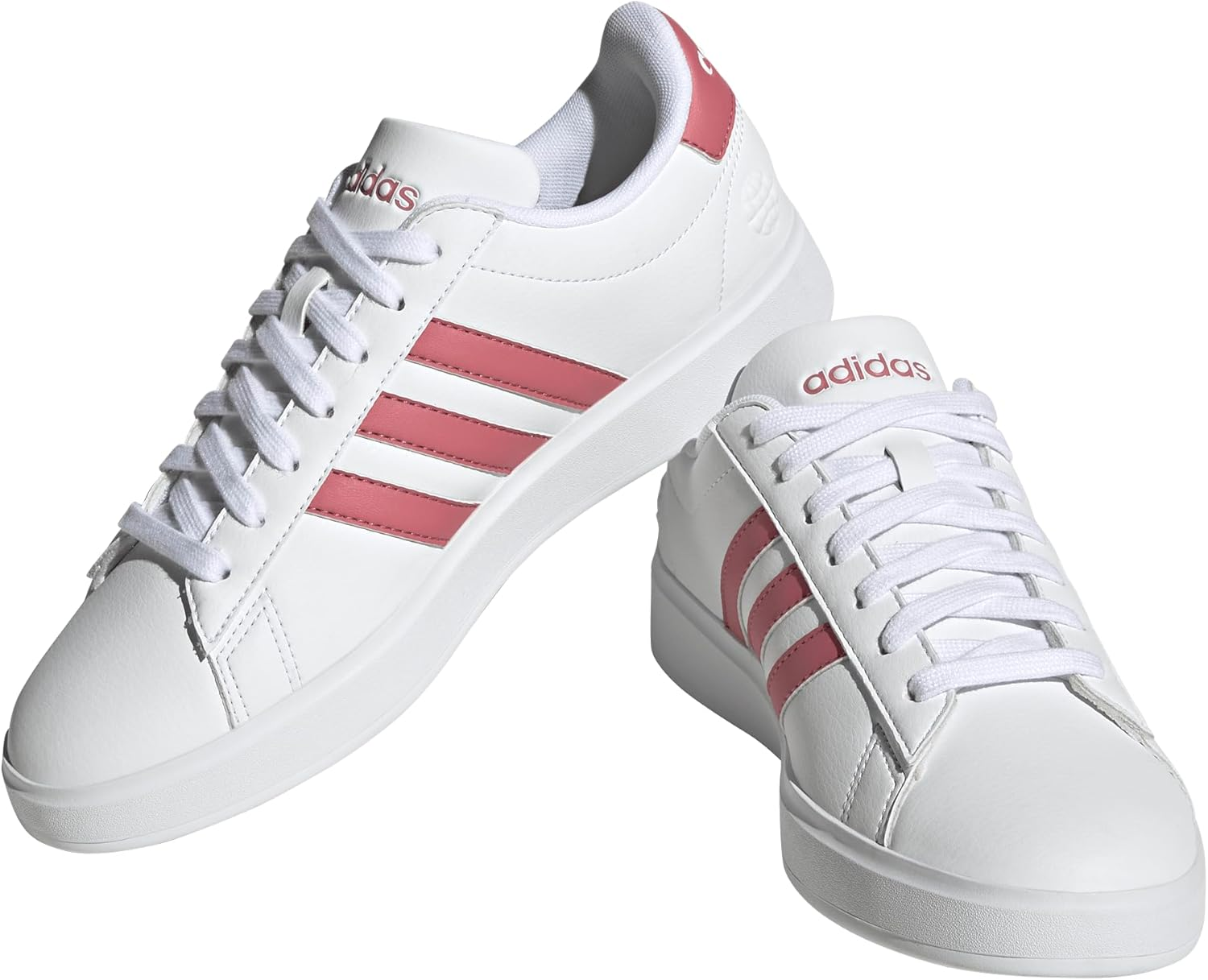 Adidas Women'S Grand Court 2.0 Tennis Shoes, Ftwbla image number 3