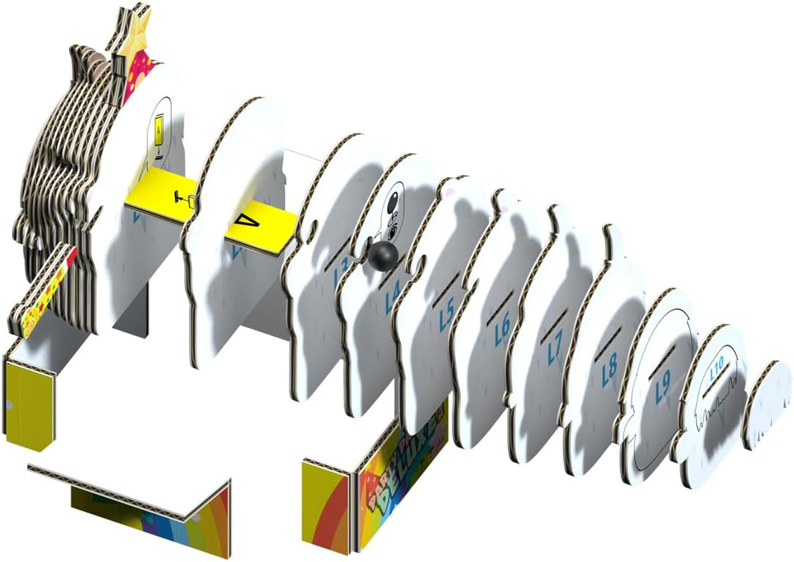 EUGY 090 CAT Cottonball 3D Puzzle - 28 Piece Eco-Friendly Educational Toy Puzzle for Boys, Girls & Kids Ages 6+ image number 3