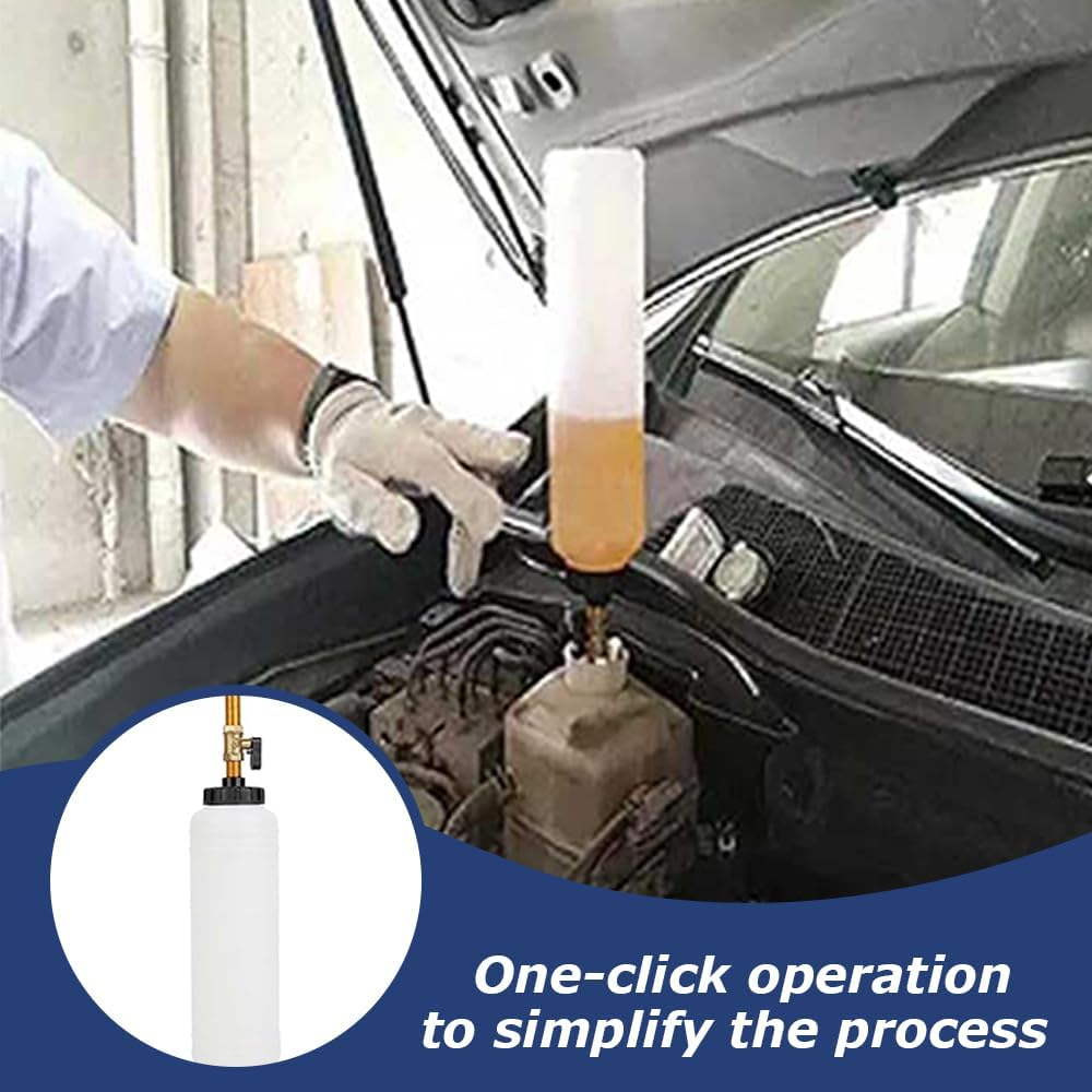 Brake Oil Replacement Tool, Air Brake Bleeder Kit, Vacuum Brake Fluid Bleeder, Pneumatic Brake Fluid Bleeder Tool (Refueling Pot+Pumping Pot) ﻿ image number 6