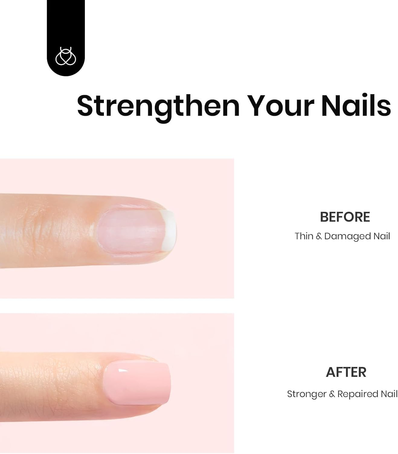 Beetles Color Base Gel Nail Polish, 6 Colors Nude Gel Polish Pink Nail Polish Peach Pink Nail Polish Neutral Sheer Colors Strengthener Soak off Nail Art Manicure DIY at Home image number 3