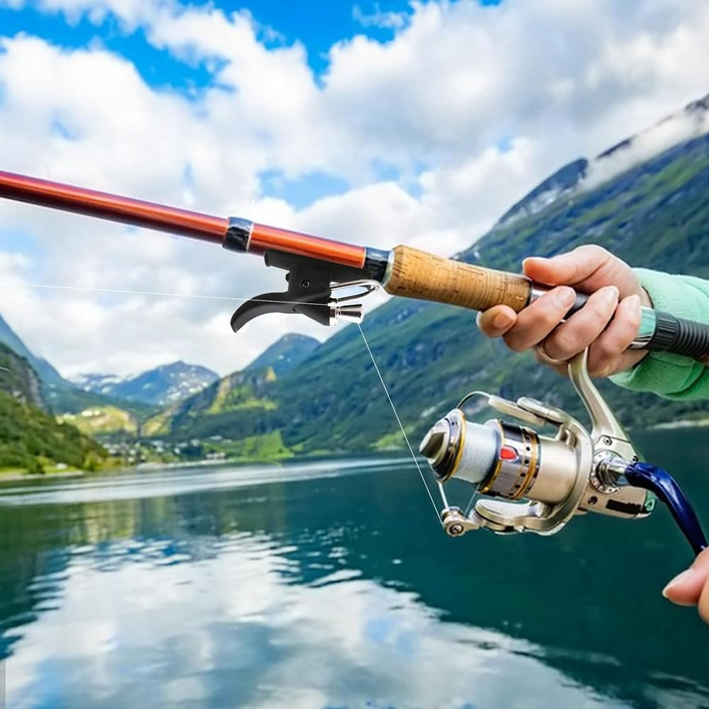 Elqater Cast Cannon Surf Fishing Trigger,4 Pcs Aid Sea Fishing Casting Trigger,Cast Ease Pro Fishing for Sea Shore Beach Fishing image number 2