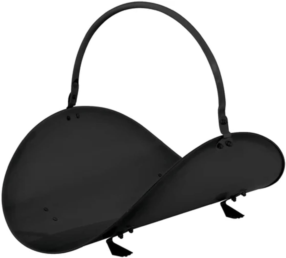 Rocky Mountain Goods Firewood Basket Holder Indoor - Decorative Finish Metal Log Holder - Fireplace Wood Rack Is Ideal Size for Indoor Use - Assembly Wrench Included - for Modern or Classic Home image number 2