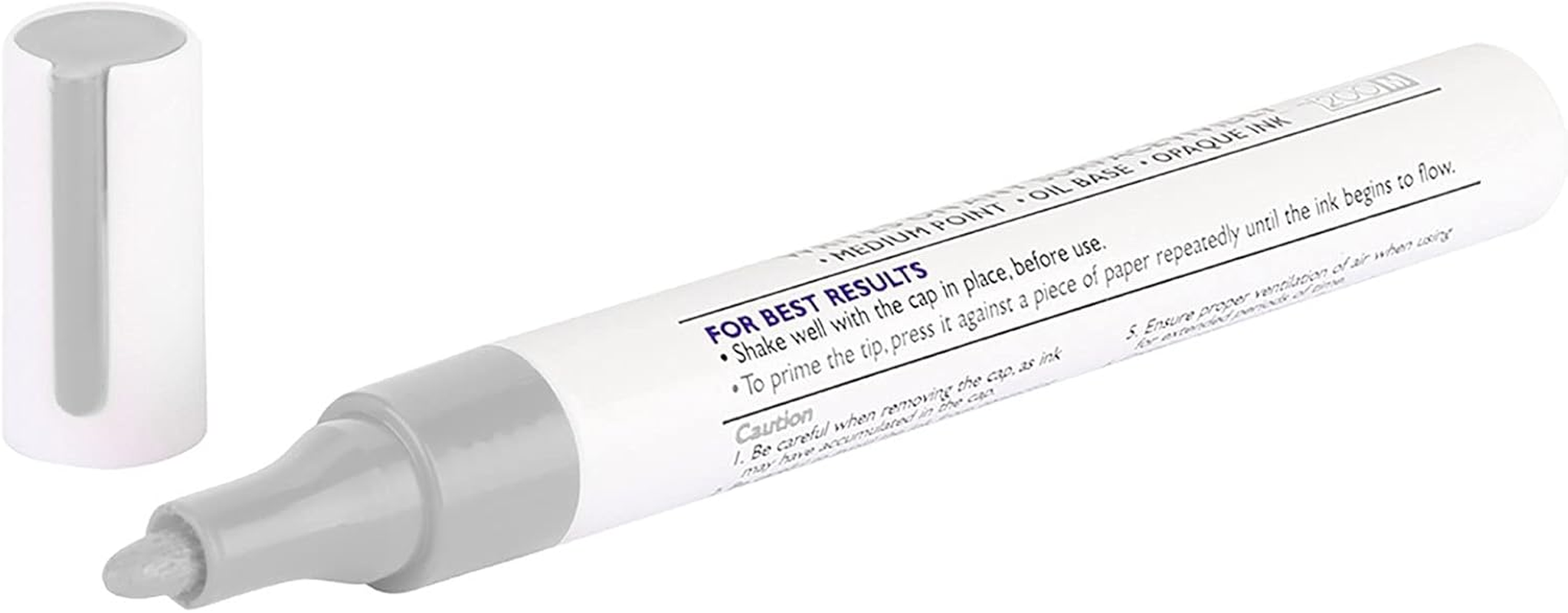 Tire Pens, Car Tire Paint Pen, Car Paint Pen, Paint Pen for Car Tires, 1 Pcs Waterproof Professional Car Pencil Tire Paint Pen Mark Pens(Silver) image number 2