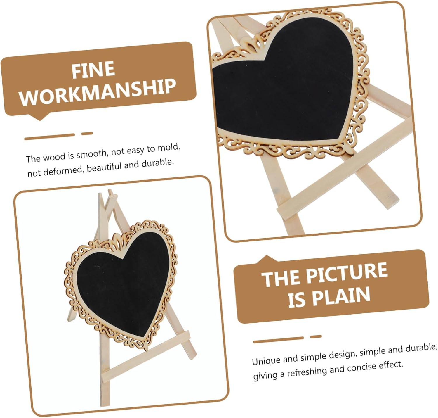 Baluue Wooden Nail Art Display Stand Manicure Showing Tool Nail Salon Display Rack image number 4