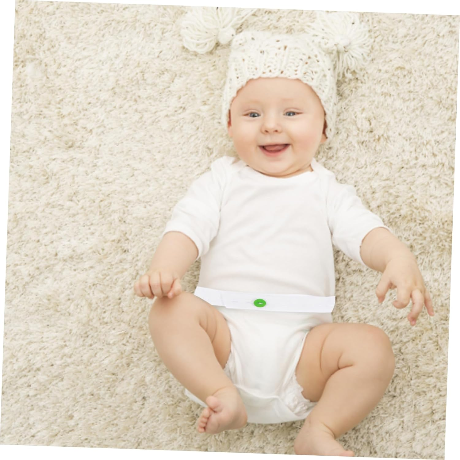 50Pcs Nappy Fastening Buckles Adjustable Diaper Straps for Newborn Toddlers Shower Use