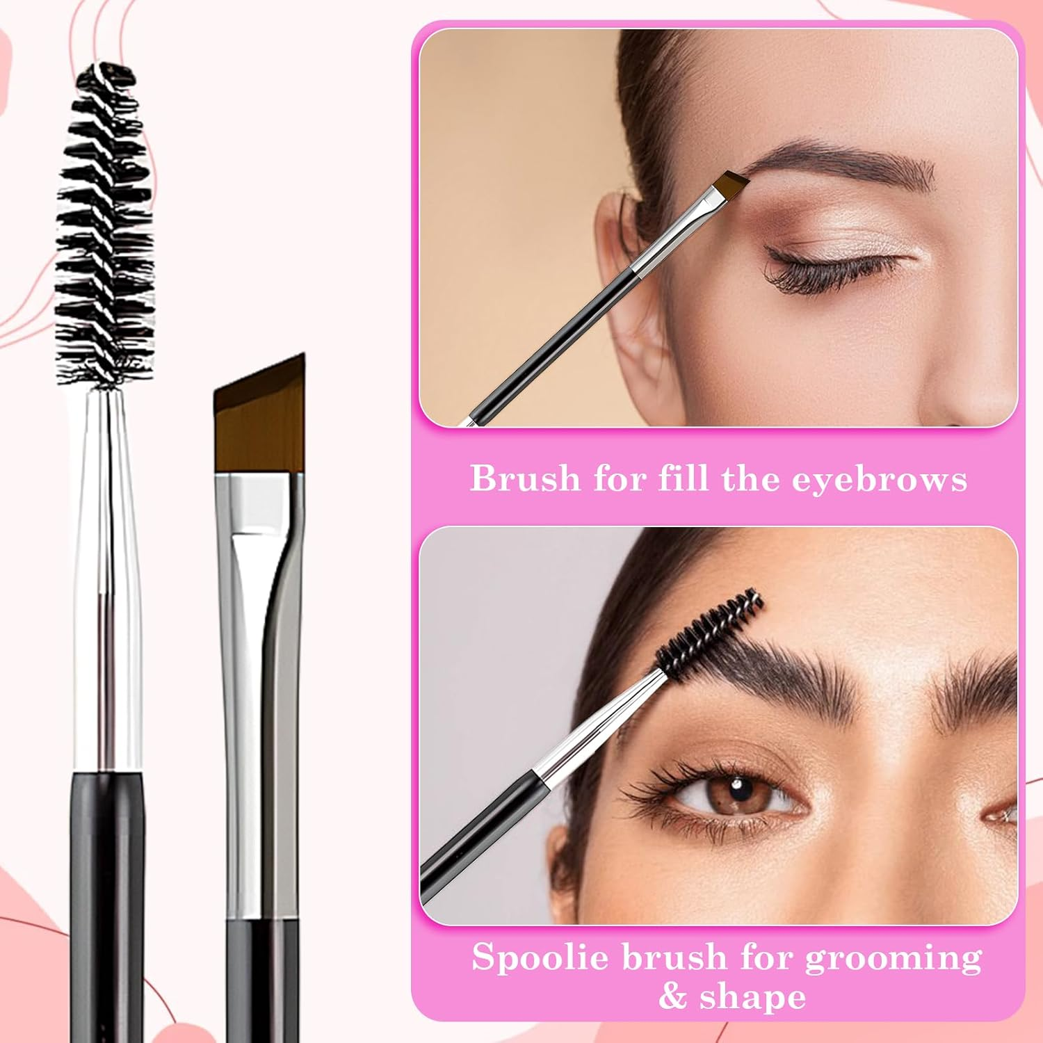 Professional Eyelash Curler Kit for Women, Durable Eyelash Curler, Make up Tool, Eyelashes with 10 Pieces Silicone Refill Pads and Beauty Eyelash Brush, Suitable for All Eye Shapes image number 6