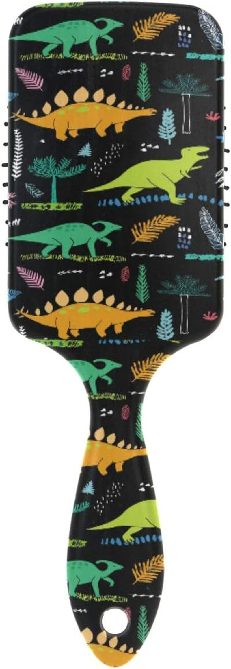 Funny Dinosaurs Hair Brush for Wet & Dry Hair Grip Soft Bristles for anti Static & Frizz Air Cushion Comb for Women Girls image number 1