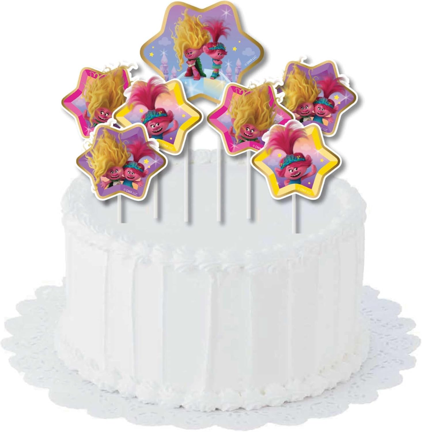 Trolls 3 Band Together Cake Decorating Kit