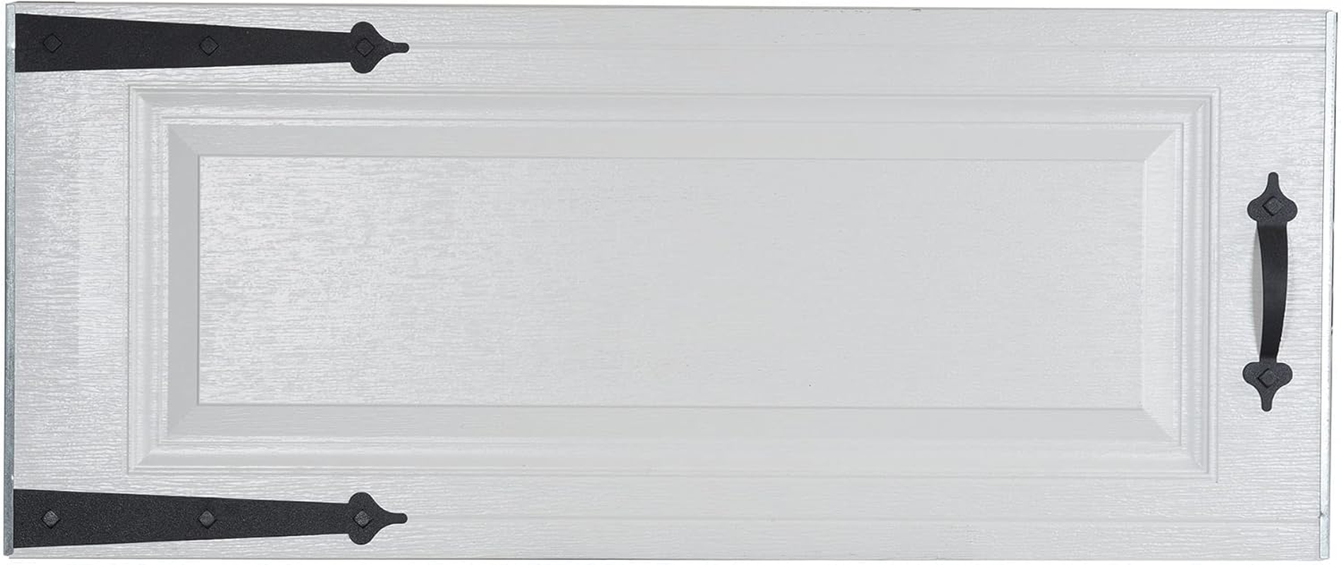 Household Essentials 240 Hinge It Magnetic Decorative Garage Door Accents - Black image number 2