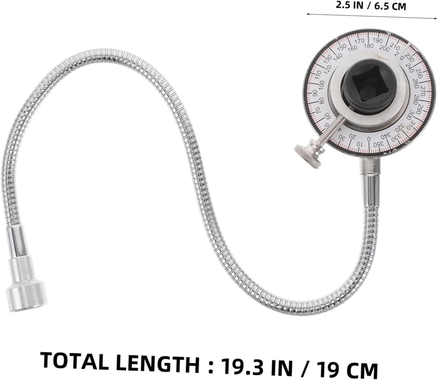 GANAZONO Automotive Angle Torque Gauge with Steel Arm Torque Angle Meter Precision Degree Mechanical Tool in Vehicle Repair image number 2
