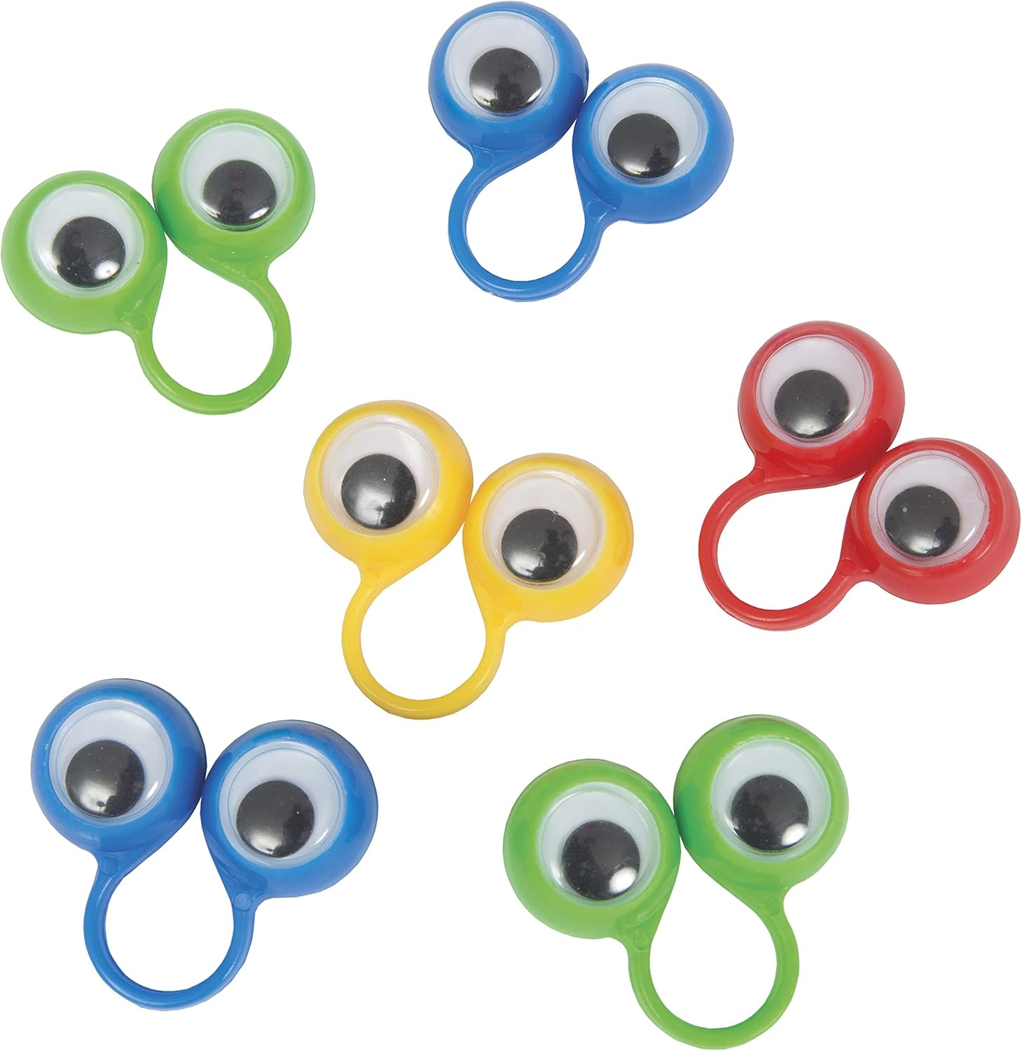 Unique Party 84742 - Googly Eyes Finger Puppet Party Bag Fillers, Pack of 8 image number 6