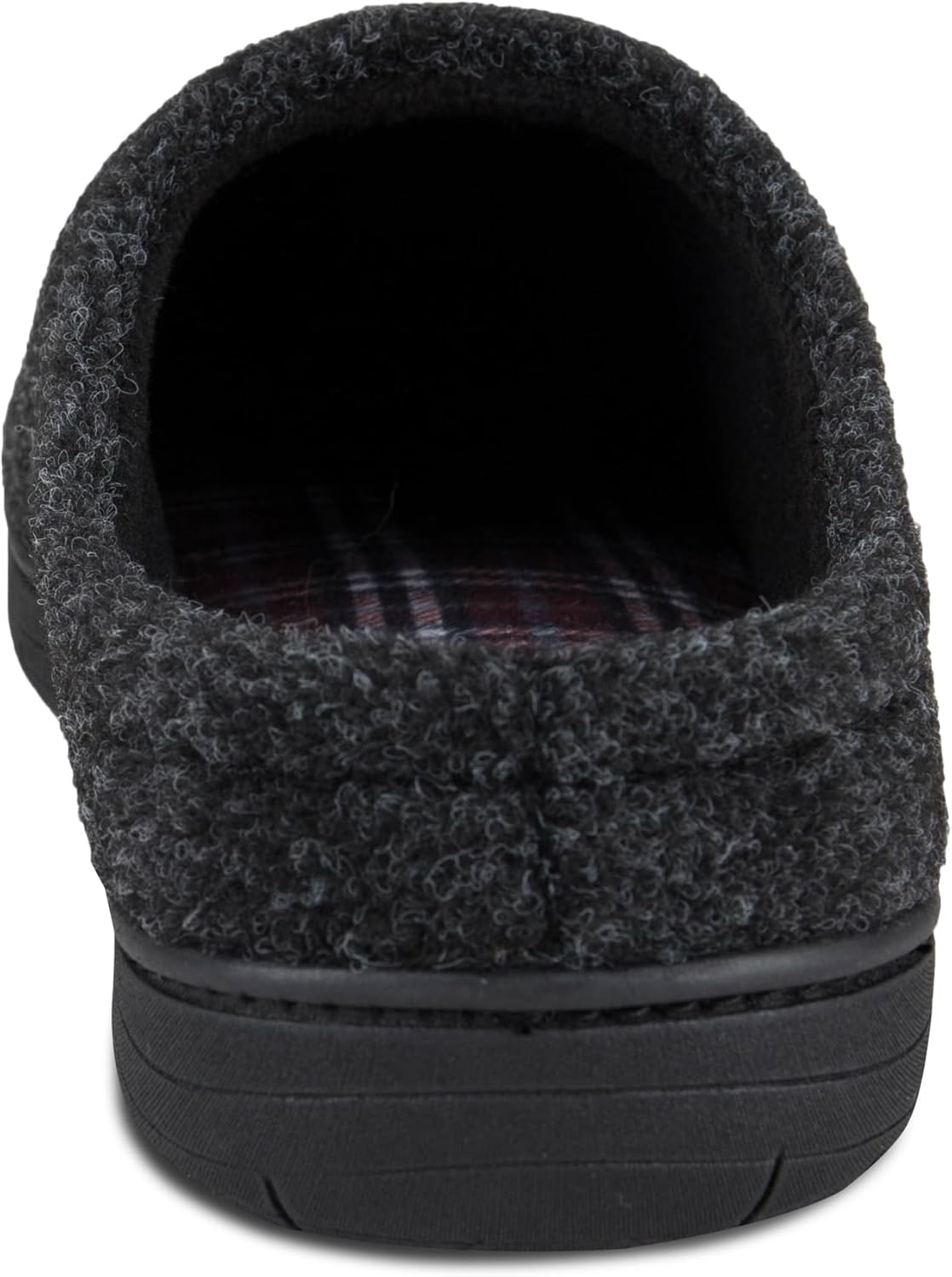 Dickies Men'S Open and Closed Back Memory Foam Slippers with Indoor/Outdoor Sole image number 2