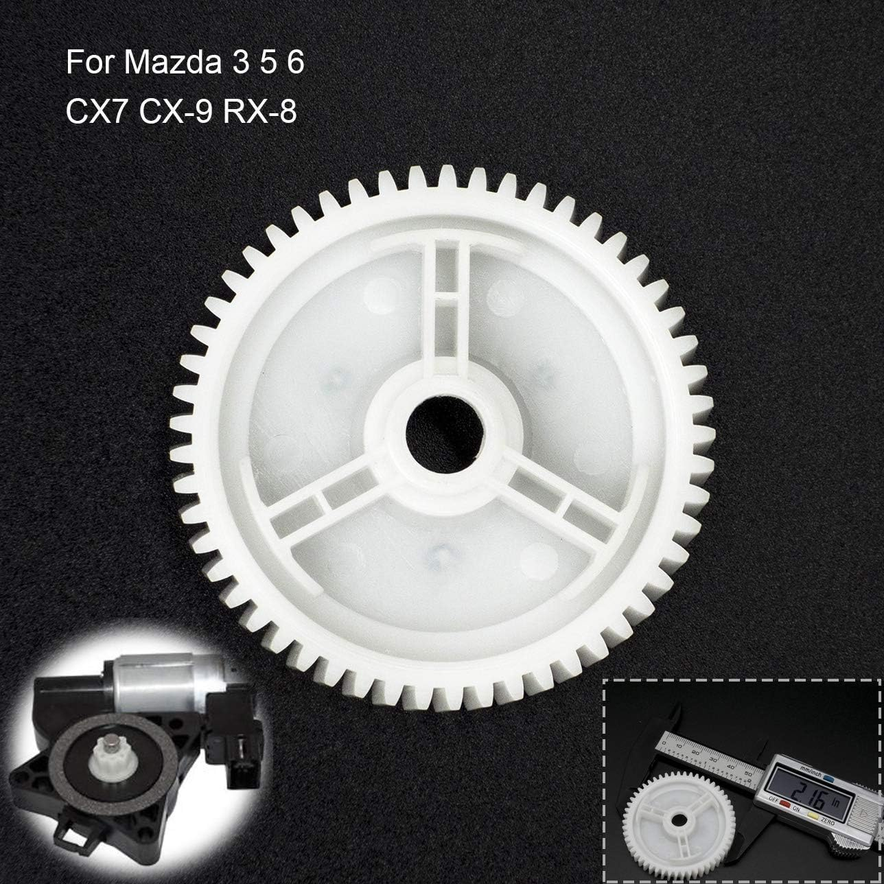 Power Window Lift Regulator Motor Gear Repair Kit Set Replacement Compatible with Mazda 3 Sport 5 6 CX-7 CX-9 RX-8 image number 3