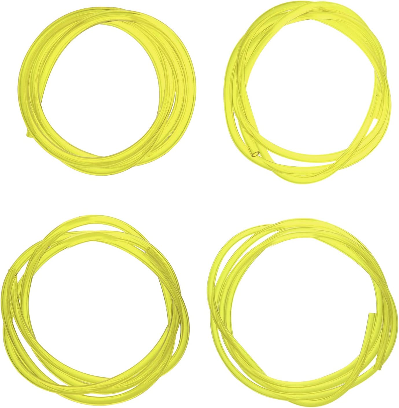 QWORK&reg; 4 Pieces Universal Fuel Line, Petrol Fuel Line Hose Tube,2 X 3.5Mm, 2.5 X 5Mm, 3 X 5Mm, 3 X 6Mm for Chainsaws, Blowers, Pressure Washers,1M image number 5