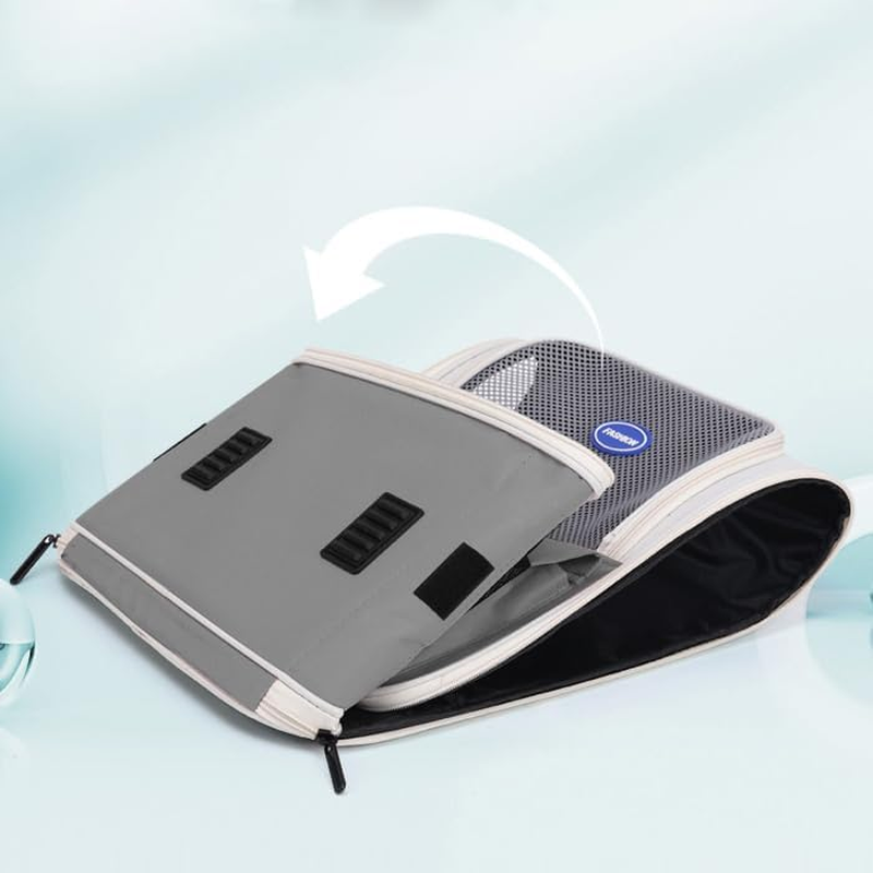 Pet Backpack Carrier for Cats, Small Pets Dogs Rabbit up to 16 Pounds, with Soft Cushion Collapsible Breathable Ventilated Design,Safety Straps, Backpack Designed for Travel, Hiking, Walking