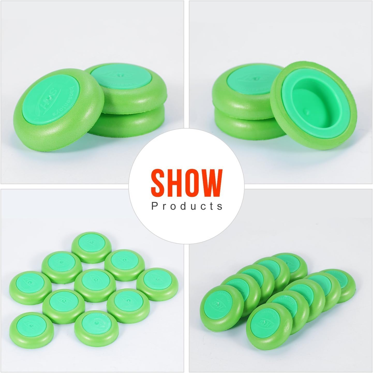 Soft Refill Disc Darts for Nerf VORTEX VIGILON NITRON PRAXIS PROTON - Green , 30Pcs/50Pcs/70Pcs (70Pcs) image number 5