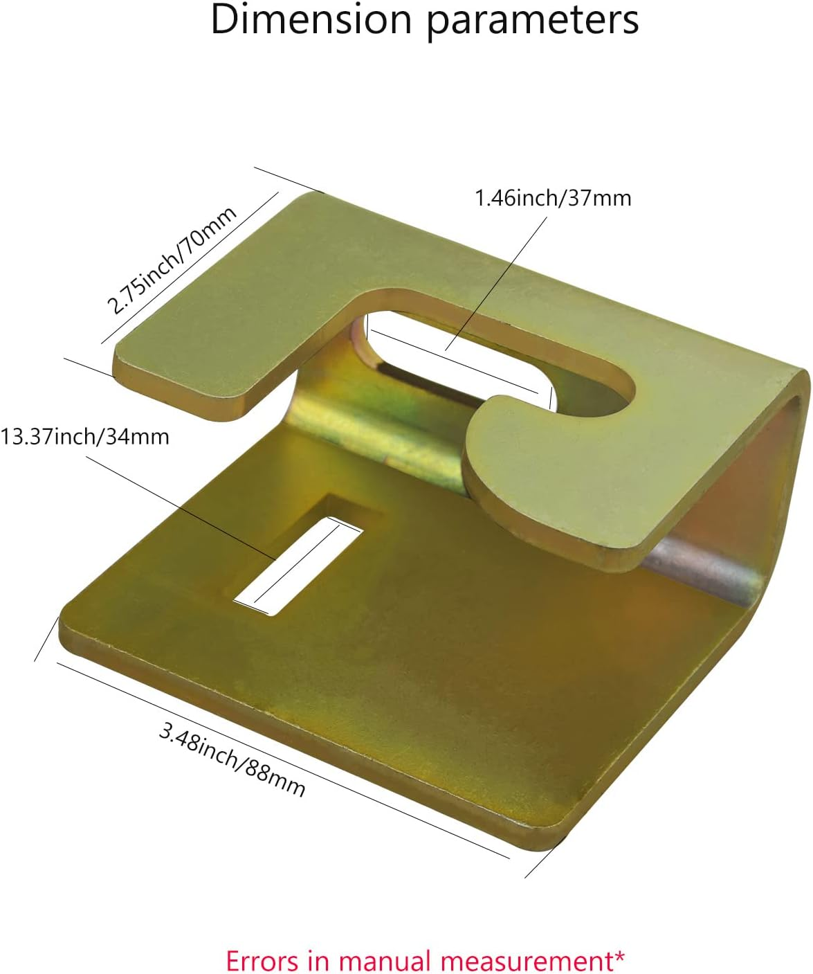 AMTHKNO 119-3496 Left Hand Deck Hanger for Toro Exmark Zero Turn Mowers, Fits Model 74385 74386 74387 74388 74389 74616 74620 74621 74622 and More. image number 3