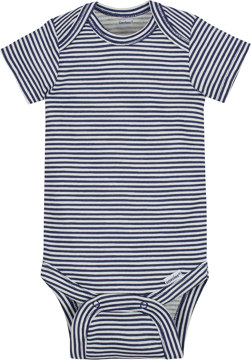 Gerber Baby-Boys 5-Pack Variety Onesies Bodysuits Short Sleeve Baby-Unisex-Bodysuits image number 1