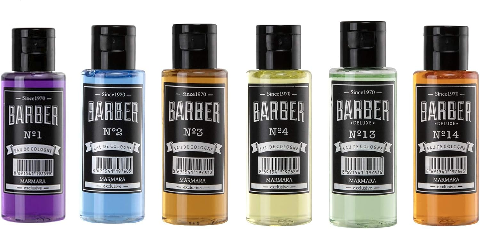 Marmara Barber Aftershave Eau De Cologne No.4 for Men 500 Ml, Yellow image number 4