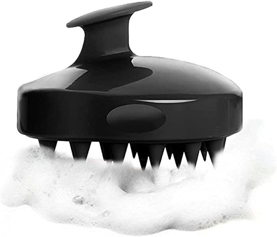 Hair Scalp Massager Shampoo Brush, Scalp Care Hair Wash Brush Silicone Comb - Pink