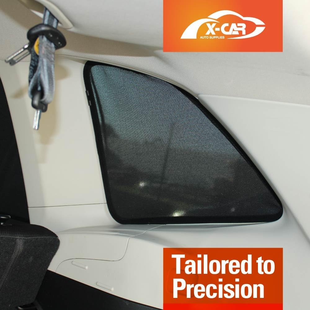 X-CAR Front Rear Port Window Sun Shade for Subaru Forester 2018-2024 Magnetic Car Sun Blind Mesh image number 5