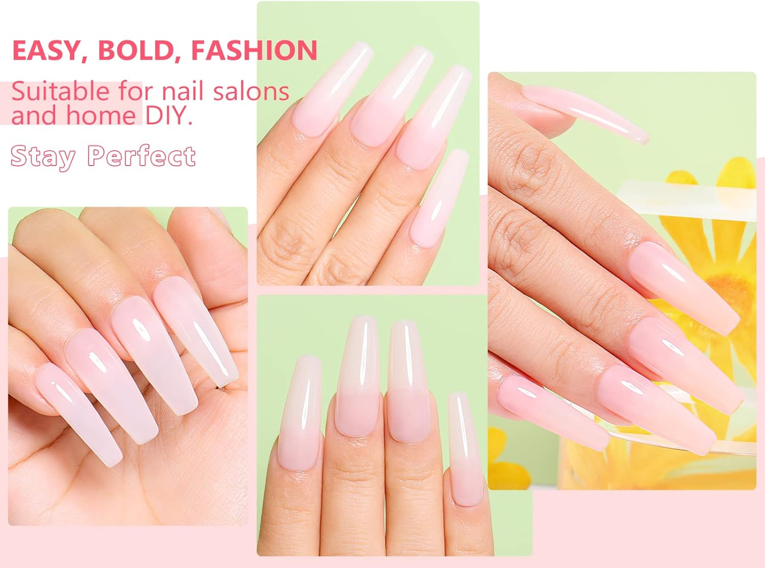 AIMEILI Gel Nail Polish Set 4 X 10ML