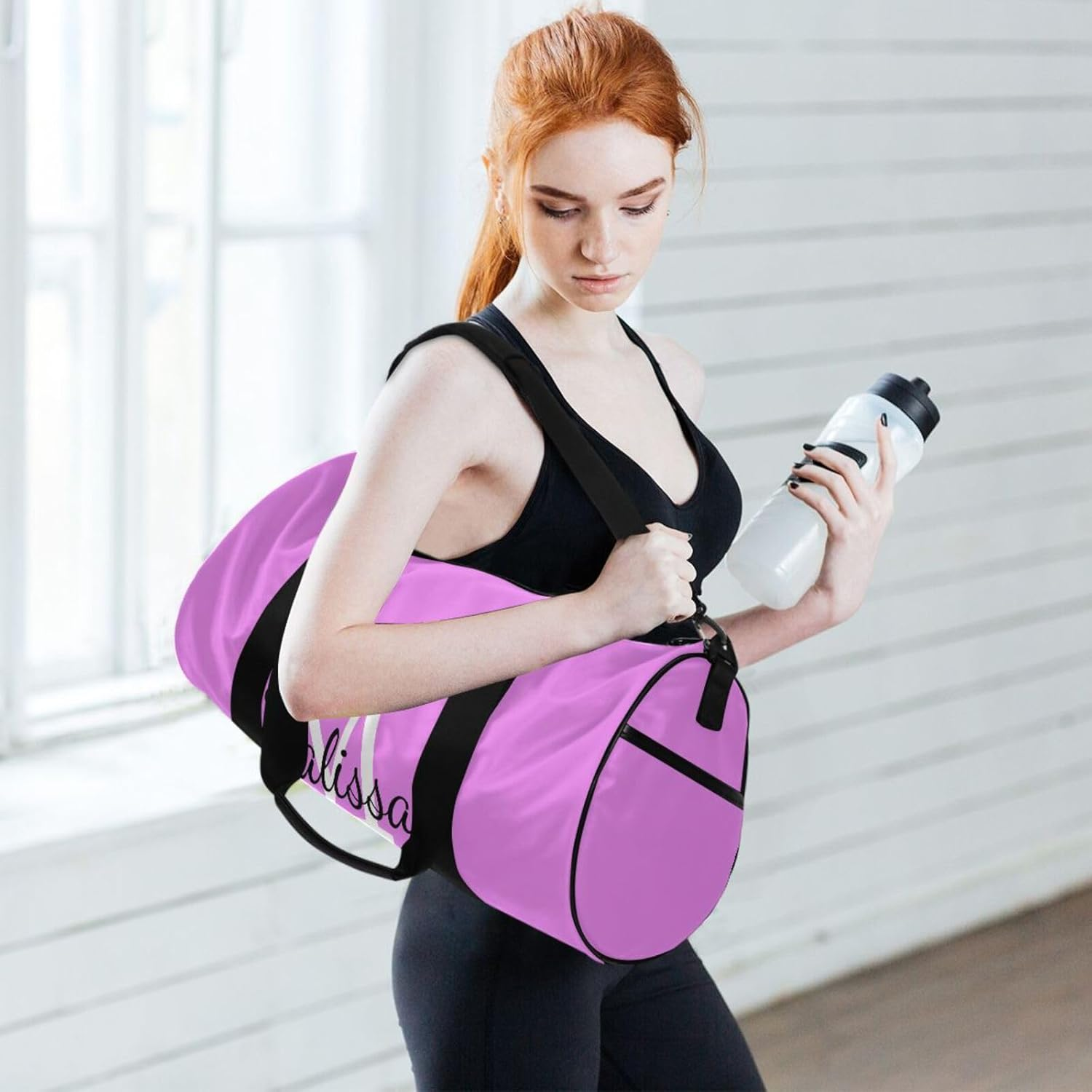 Personalized Travel Duffel Bagcustomized Travel Weekender Gear Bag Trekking Waterproof image number 1