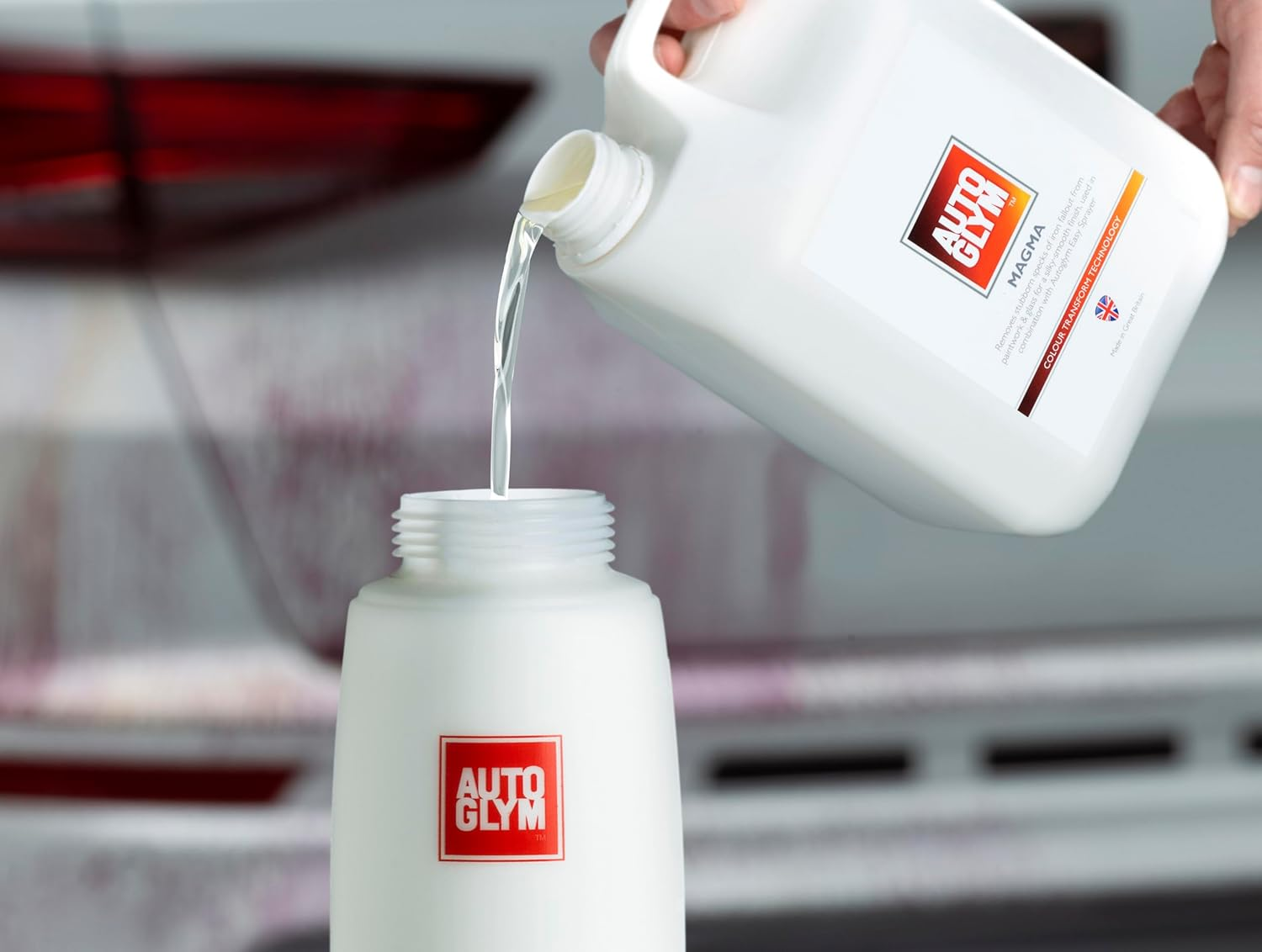 Autoglym Magma Liquid Clay, 2.5L - Colour Transform Technology Bodywork and Wheel Fallout Remover, Removes Stubborn Iron Specks from Car Bodywork, Use with Easy Sprayer image number 1
