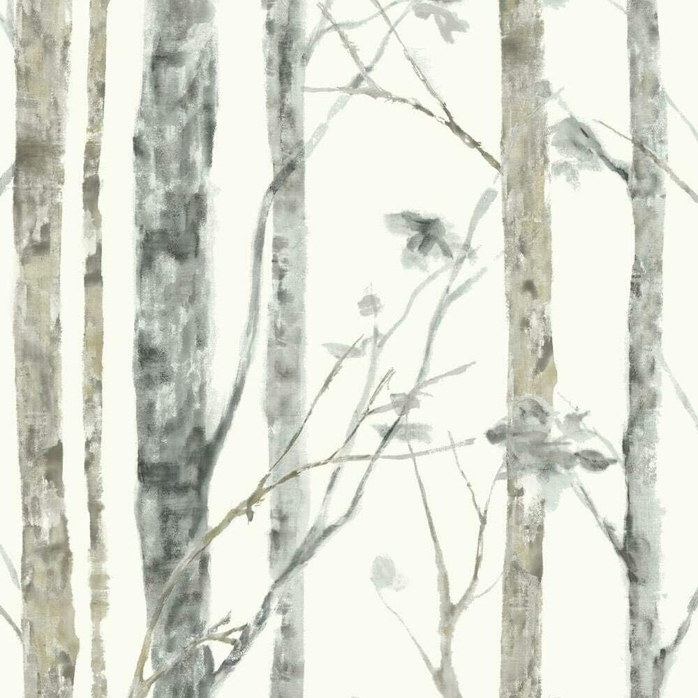 Roommates Birch Trees Peel and Stick Wallpaper image number 5