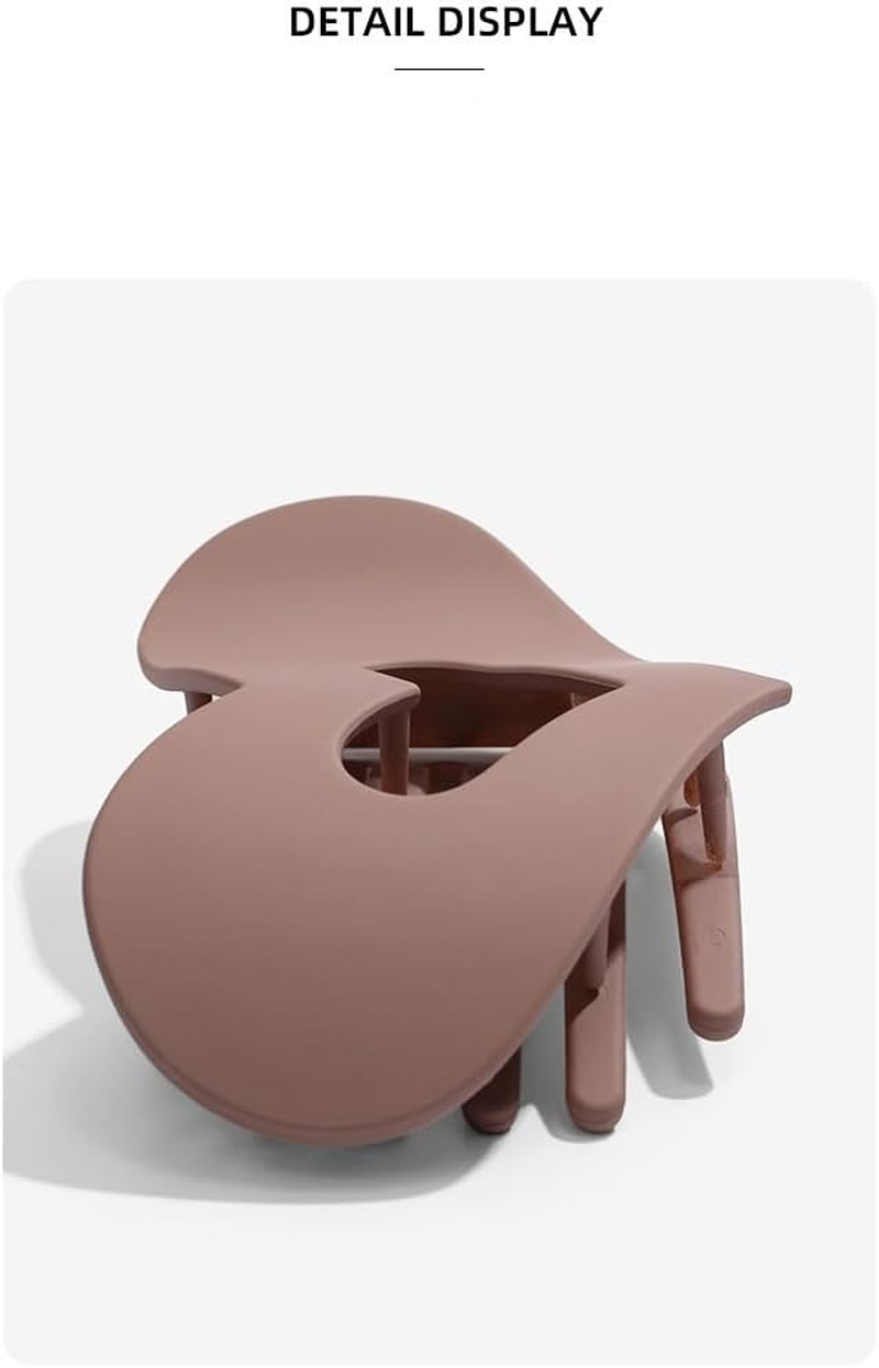 Duckbill Hair Clips, Flat Hair Clips for Women with New Design, Strong Hold, Mat, Large Hair Clip for Thin and Thick Hair, Curved Design for Lying and Driving, Pack of 4 image number 2