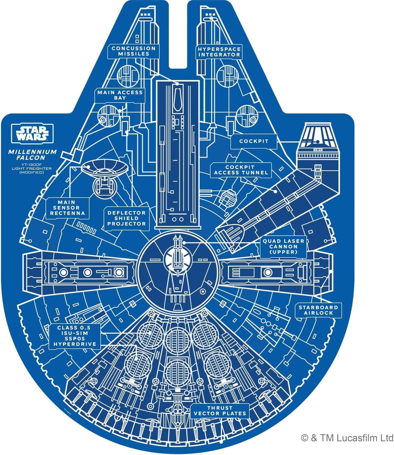 Ridley'S Disney Star Wars Millennium Falcon Jigsaw Puzzle