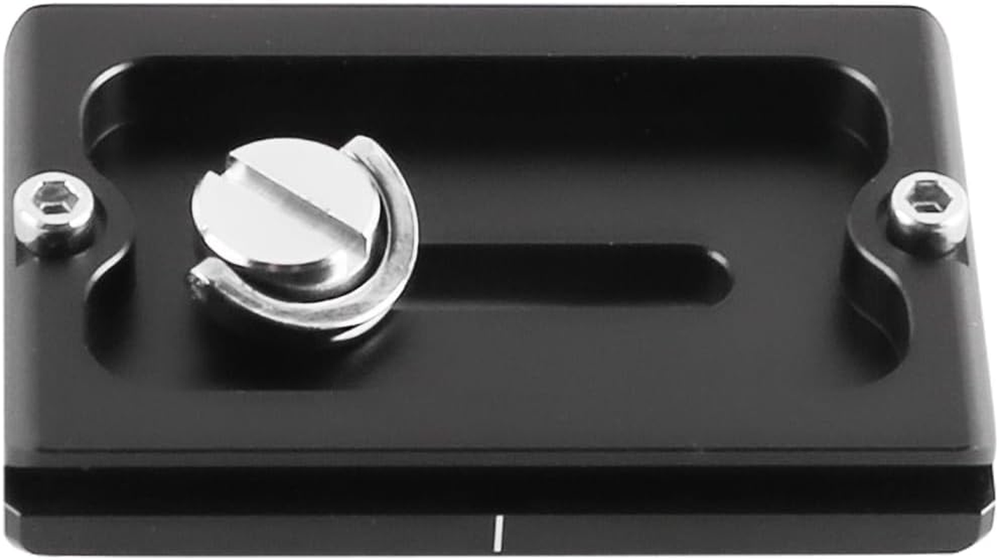 VOANZO Camera Quick Release Plate Aluminum Quick Release Plate with 1/4'' Thread Quick Release System for Most Tripod image number 6