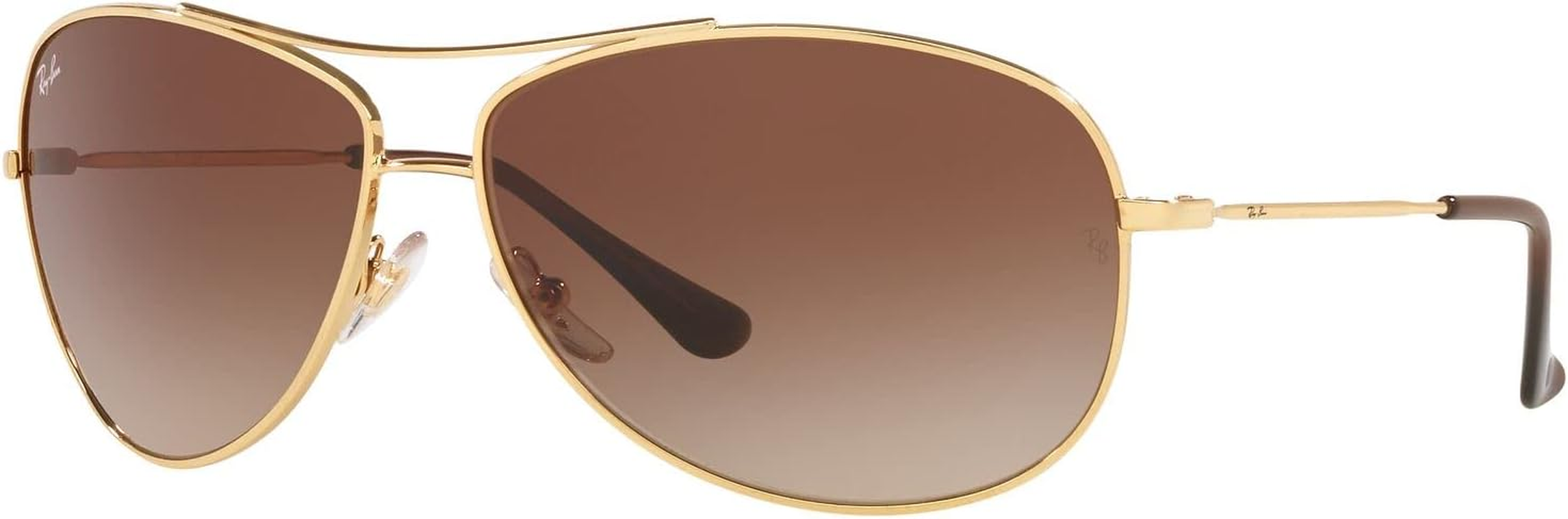 RAY-BAN Non Polarised Sunglasses, 0RB3293, Rose Gold & Brown Gradient Dark Brown, 63Mm image number 5