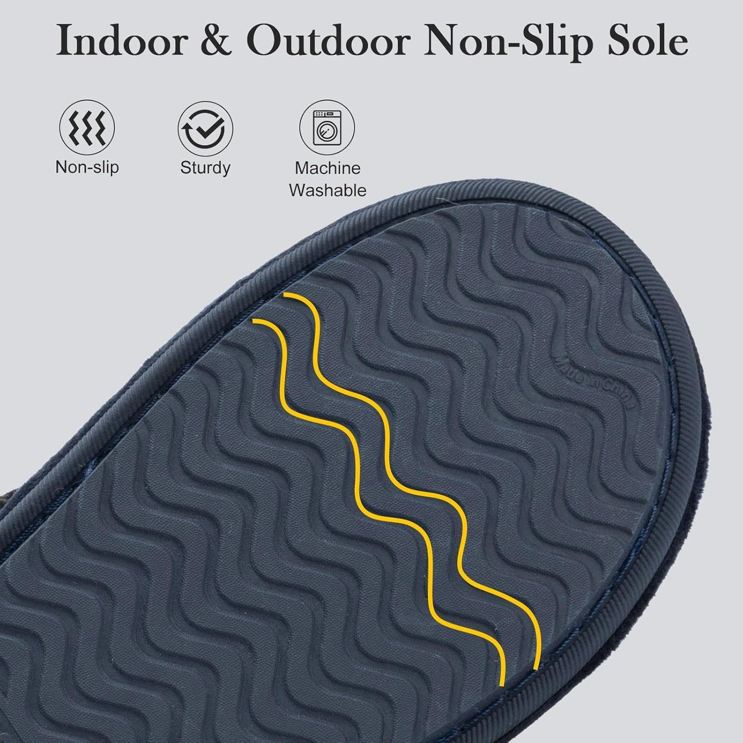 Mens Cozy Slippers Cross Band House Slippers with Memory Foam Soft Non-Slip Indoor House Shoes Summer Breathable Slipper