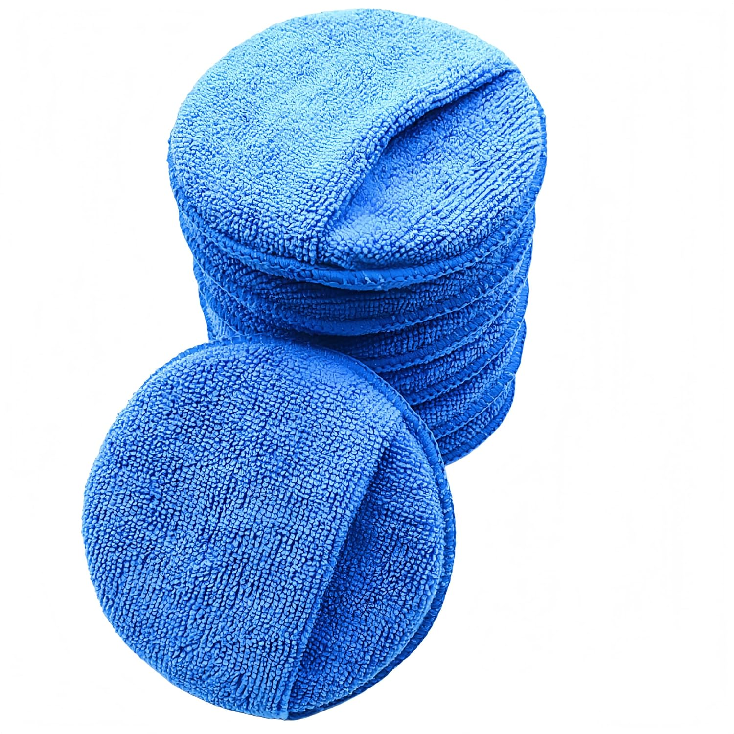 5-Pack Car Wax Applicator Pads, Microfiber Applicator Pad with Finger Pocket, Buffing & Polishing Pads for Car Cleaning and Fine Polishing image number 2