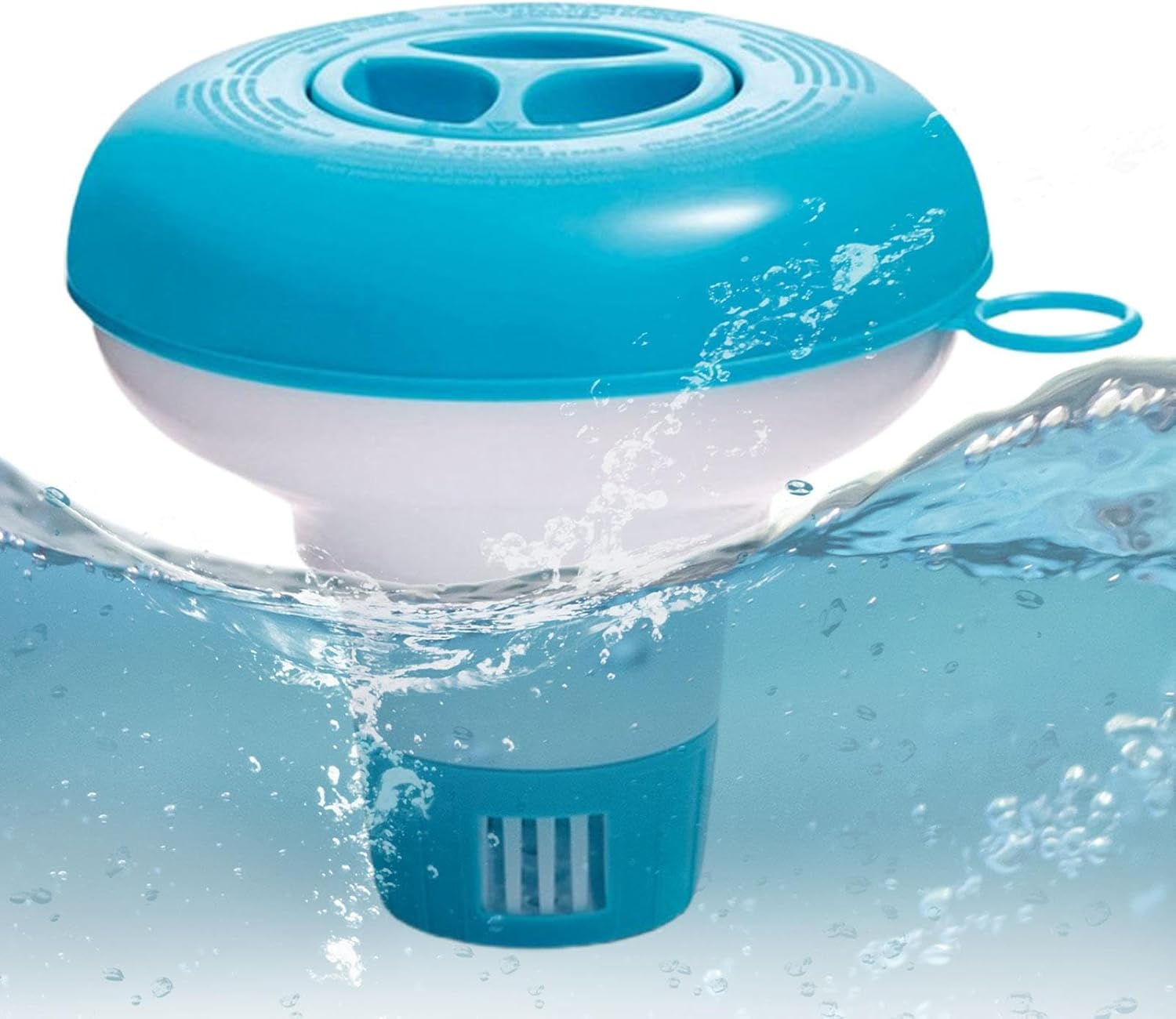 Chlorine Tablet Floater,Tabs Bromine Holder | Chlorine Floater for for Spas Hot Tub Water Park Indoor & Outdoor Swimming Pool Borato image number 2